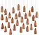 Currey & Company Rame Multi-Drop Copper/Painted Silver Pendant Lighting-1