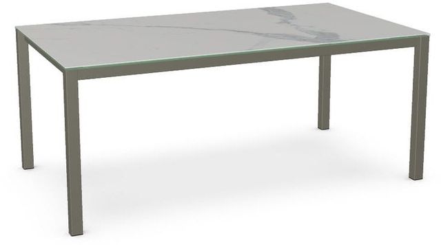 Amisco Customizable Bennington 72" Italian Porcelain Dining Table-0