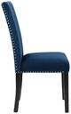 New Classic® Home Furnishings Celeste Blue/Espresso Dining Chair-4