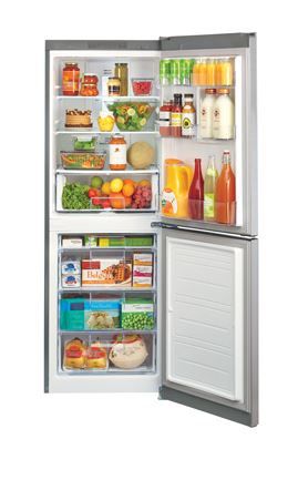 LG 10 Cu. Ft. Bottom Freezer Refrigeration-White-1
