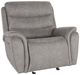 New Classic® Home Furnishings Kamari Gray Power Glider Recliner-0