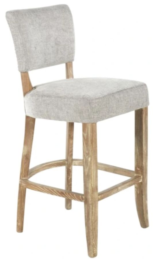 Nest Home Collections Ariana Anew Gray Bar Stool-0