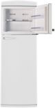 Unique® Appliances Classic Retro 24" 11 Cu. Ft. Marshmallow White Counter Depth Top Freezer Refrigerator-2