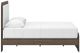 Signature Design by Ashley® Kendanport Brown-White Queen Upholstered Panel Bed-3