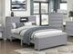Samuel Twin Bookcase Platform Bed-0