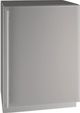 U-Line® 5 Class 24" Stainless Solid Beverage Center-0