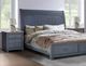Legends Home Americana Blue Denim/Whiskey Nightstand-2