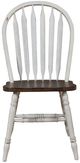 Liberty Furniture Carolina Crossing Antique Honey/White Windsor Side Chair-2