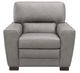 Leather Italia™ Savino Cameron Gray Moon Chair-0