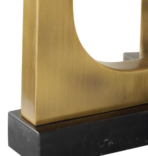 Uttermost® Crossroads Brass Table Lamp-4