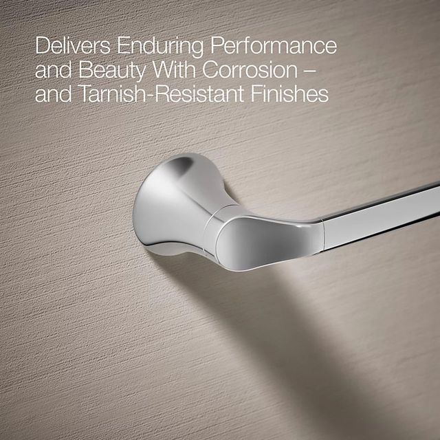 KOHLER® Simplice® Polished Chrome 18" Towel Bar-4