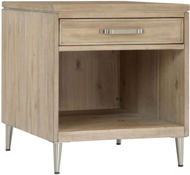 aspenhome® Maddox Biscotti 1-Drawer End Table-0