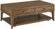 Hammary® Nicolette Hamilton Auburn Rectangular Drawer Coffee Table-0