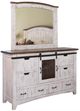 International Furniture Direct Pueblo White Dresser-2