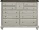 Homelegance® Mossbrook Dark Brown/Light Gray Dresser-2