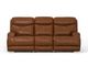 Honey Triple Power Leather Sofa-2