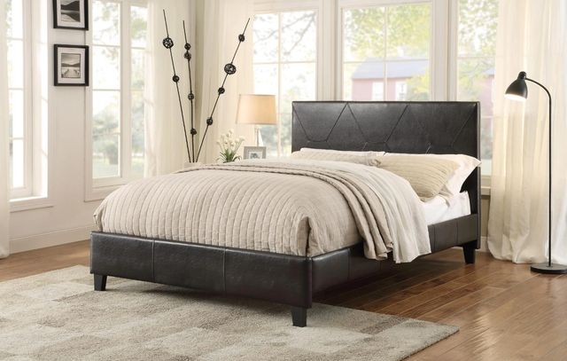 Homelegance® Deleon Brown California King Panel Bed-1