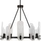 Uttermost® Ellipse Dark Bronze 10-Light Chandelier-3