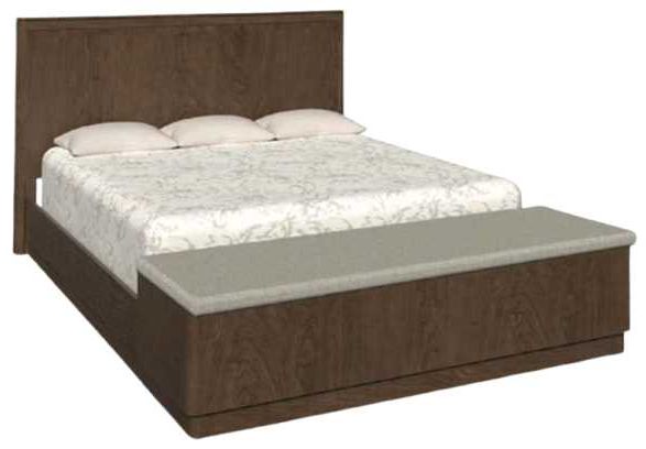 Country View Woodworking Customizable Rochelle King Panel Bed-0