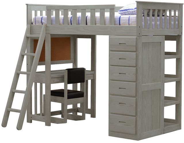 Crate Designs™ Furniture Versa Storm Twin XL Loft Set-0