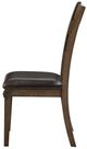 ACME Furniture Nabirye 2-Piece Esspresso/Oak Dining Chair Set-4