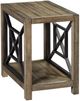 Hammary® Synthesis-Hamilton Smoked Gray Chairside Table-0