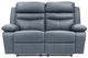 Homelegance® Hancock Blue Double Manual Reclining Loveseat-2