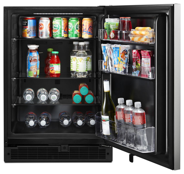 Whirlpool® 5.1 Cu. Ft. Fingerprint Resistant Stainless Steel Under the Counter Refrigerator-2