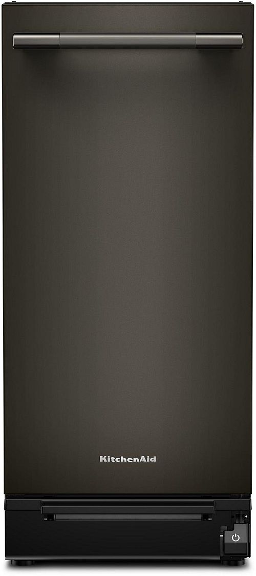 KitchenAid® 15" Black Ore Trash Compactor with Built-In Odor Management System-0