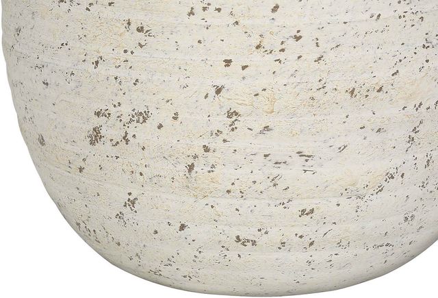 Monarch Specialties Inc. 20"H Cream Concrete Table Lamp-3
