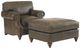 Century® Customizable Leatherstone Ottoman-3