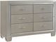Elements International Platinum Champagne Youth Dresser-0