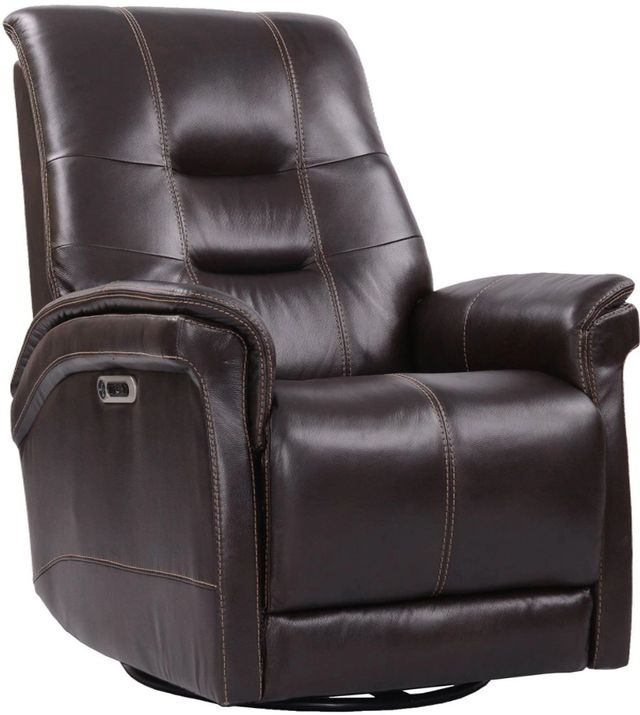 Parker House® Carnegie Verona Coffee Swivel Glider Power Recliner-0