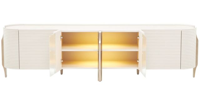 Michael Amini® Mod Dream Rich Champagne Media Cabinet-2