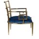 A & B Home Gold Accent Chair-1