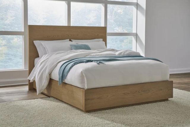 Modus Furniture One Bisque Eastern King Platform Bed-1