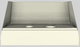 Vent-A-Hood® Designer Series 54" Biscuit Wall Mounted Range Hood-1