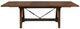 Mazin Furniture Holverson 5 Piece Rustic Brown/Gunmetal Dining Table Set-1
