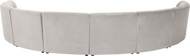 Meridian Furniture Limitless 8-Piece Cream Velvet Modular Sectional-3