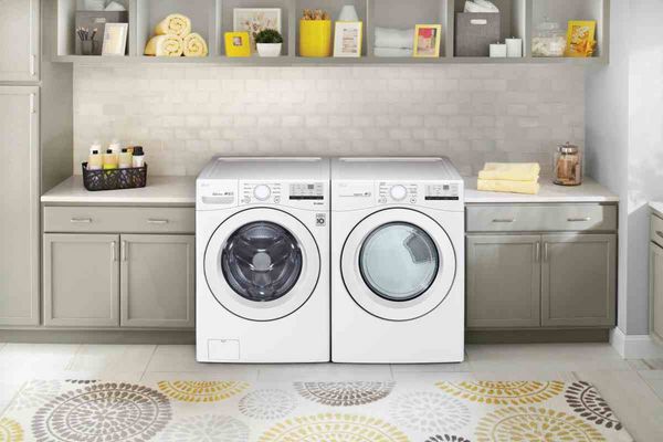 LG 4.5 Cu. Ft. White Front Load Washer