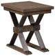 Liberty Furniture Sonoma Road Weather Beaten Bark Chair Side Table-0