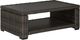 Signature Design by Ashley® Grasson Lane Brown Wicker Outdoor Rectangular Cocktail Table-0
