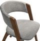 Armen Living Rowan Walnut Accent Dining Chair-4