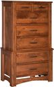 Country Classic Collection Customizable Homestead Chest on Chest-0