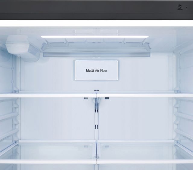 LG 33” 25.5 Cu. Ft. Black Stainless Steel Bottom Freezer Refrigerator-2