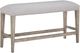 Winners Only® Xena Gray 48" Dining Bench-0