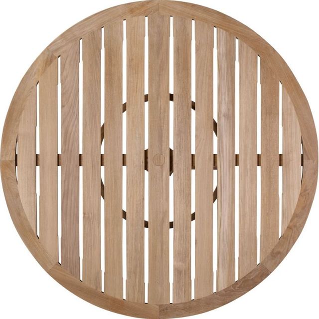 Lane Venture® Edgewood Natural 63" Round Dining Table-1