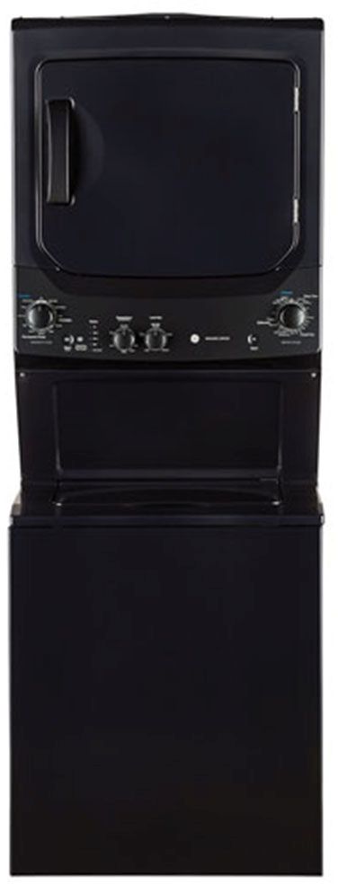 GE® 4.4 Cu. Ft. Washer, 5.9 Cu. Ft. Dryer Diamond Gray Electric Stack Laundry