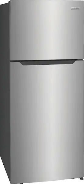 Frigidaire® 28 in. 17.6 Cu. Ft. Brushed Steel Top Freezer Refrigerator-1