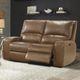 Parker House® Swift Bourbon Power Reclining Loveseat with Power Headrest-1